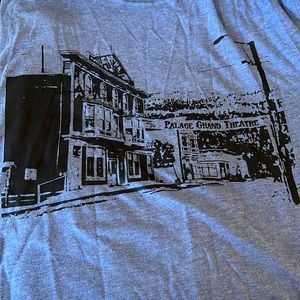 Bella canvas vintage thin strap tank, small, powder blue